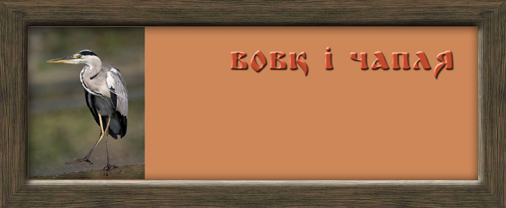 Вовк і чапля